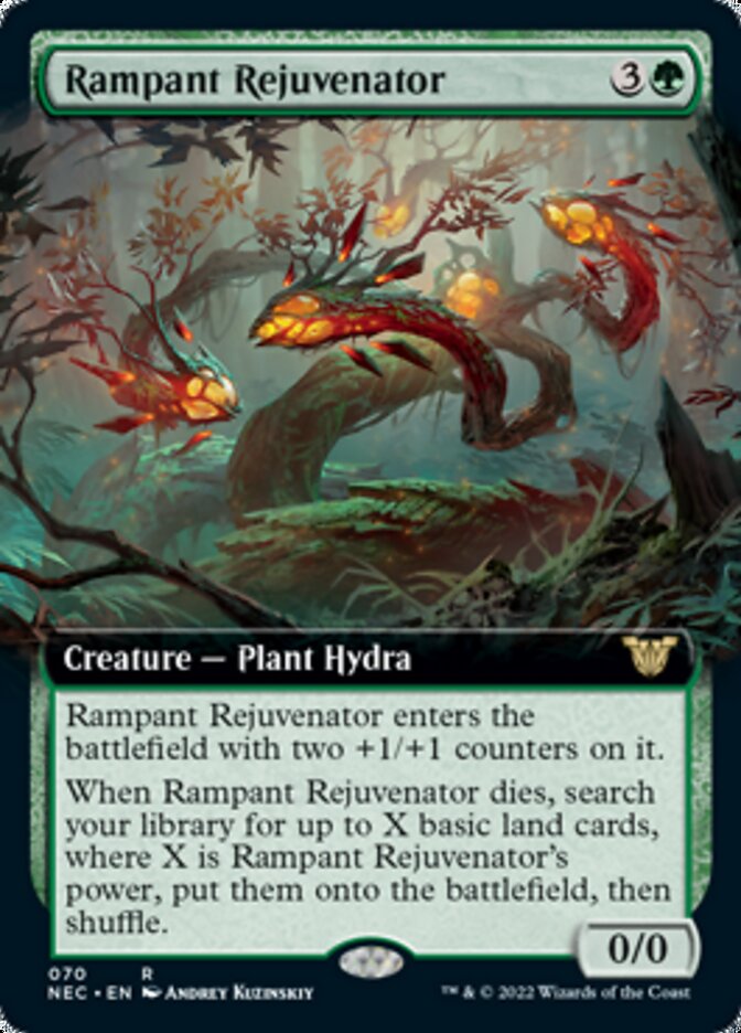 Rampant Rejuvenator (Extended) [Kamigawa: Neon Dynasty Commander] | Card Citadel