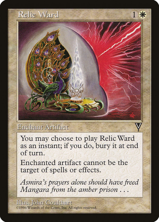 Relic Ward [Visions] | Card Citadel