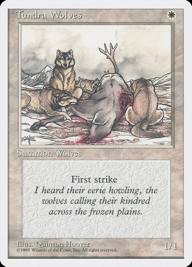 Tundra Wolves [Fourth Edition] | Card Citadel