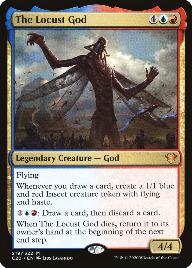 The Locust God [Commander 2020] | Card Citadel