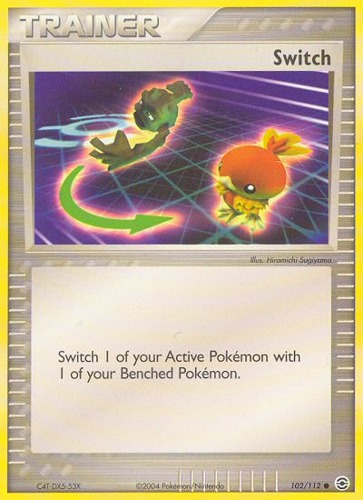 Switch (102/112) [EX: FireRed & LeafGreen] | Card Citadel