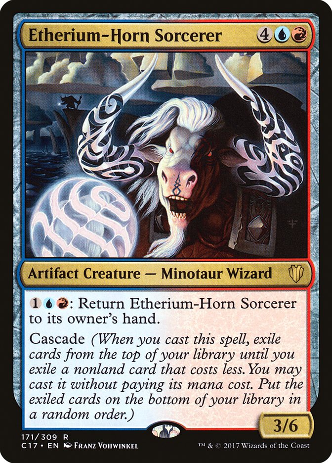 Etherium-Horn Sorcerer [Commander 2017] | Card Citadel