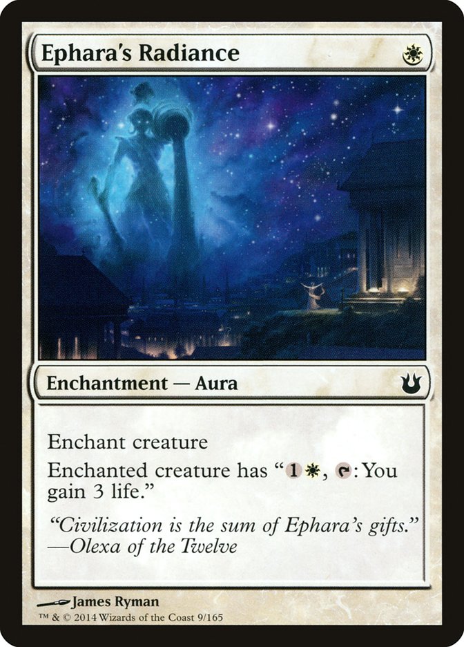 Ephara's Radiance [Born of the Gods] | Card Citadel