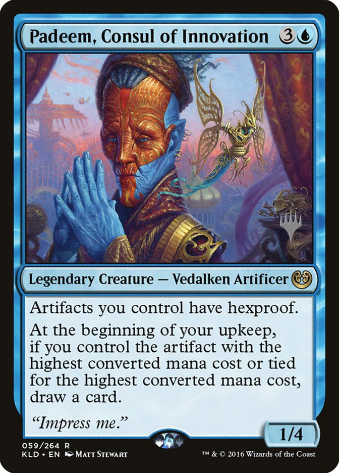 Padeem, Consul of Innovation (Promo Pack) [Kaladesh Promos] | Card Citadel