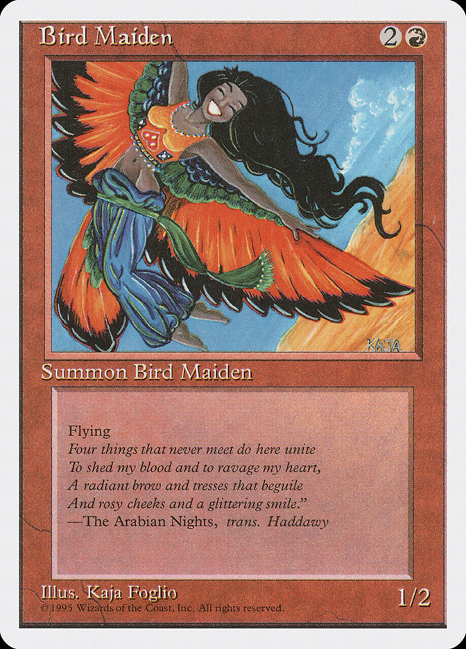 Bird Maiden [Fourth Edition] | Card Citadel