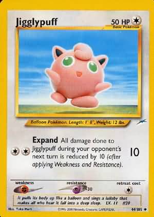 Jigglypuff (44/105) [Neo Destiny Unlimited] | Card Citadel