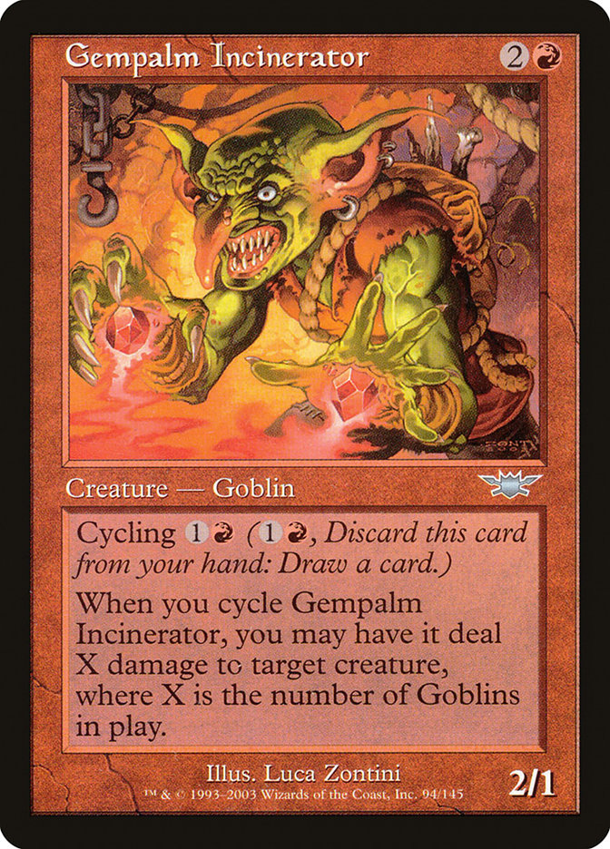 Gempalm Incinerator [Legions] | Card Citadel