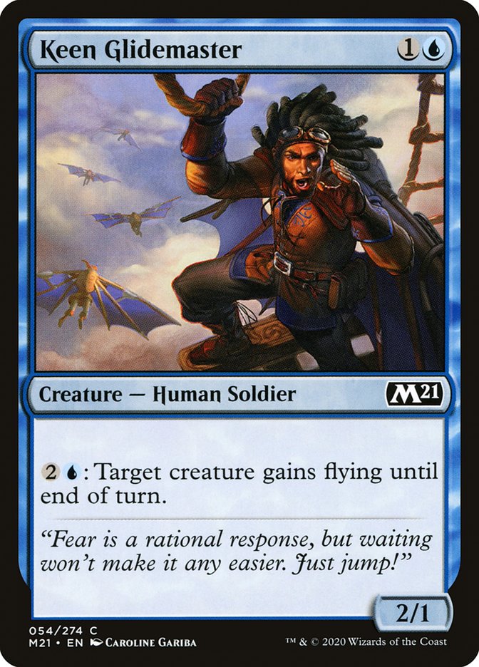 Keen Glidemaster [Core Set 2021] | Card Citadel