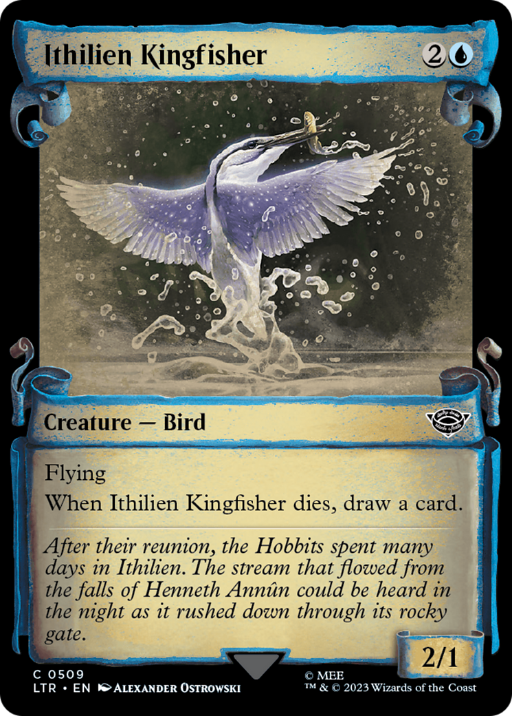 Ithilien Kingfisher [The Lord of the Rings: Tales of Middle-Earth Showcase Scrolls] | Card Citadel