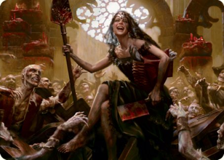 Gisa, Glorious Resurrector Art Card [Innistrad: Midnight Hunt Art Series] | Card Citadel