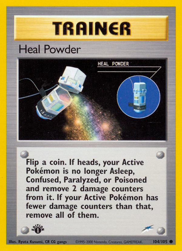 Heal Powder (104/105) [Neo Destiny 1st Edition] | Card Citadel