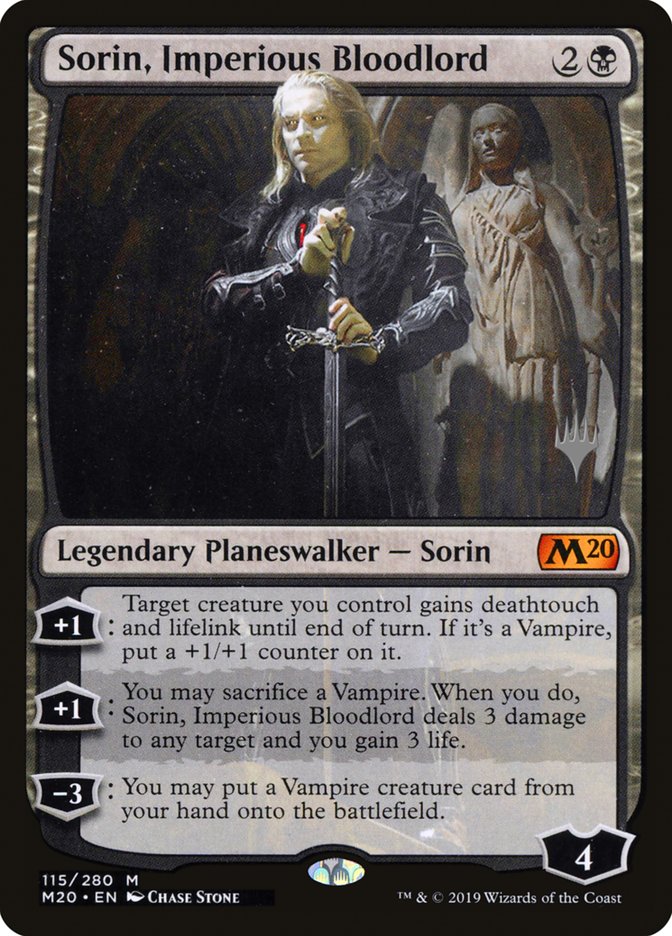 Sorin, Imperious Bloodlord [Core Set 2020 Promos] | Card Citadel