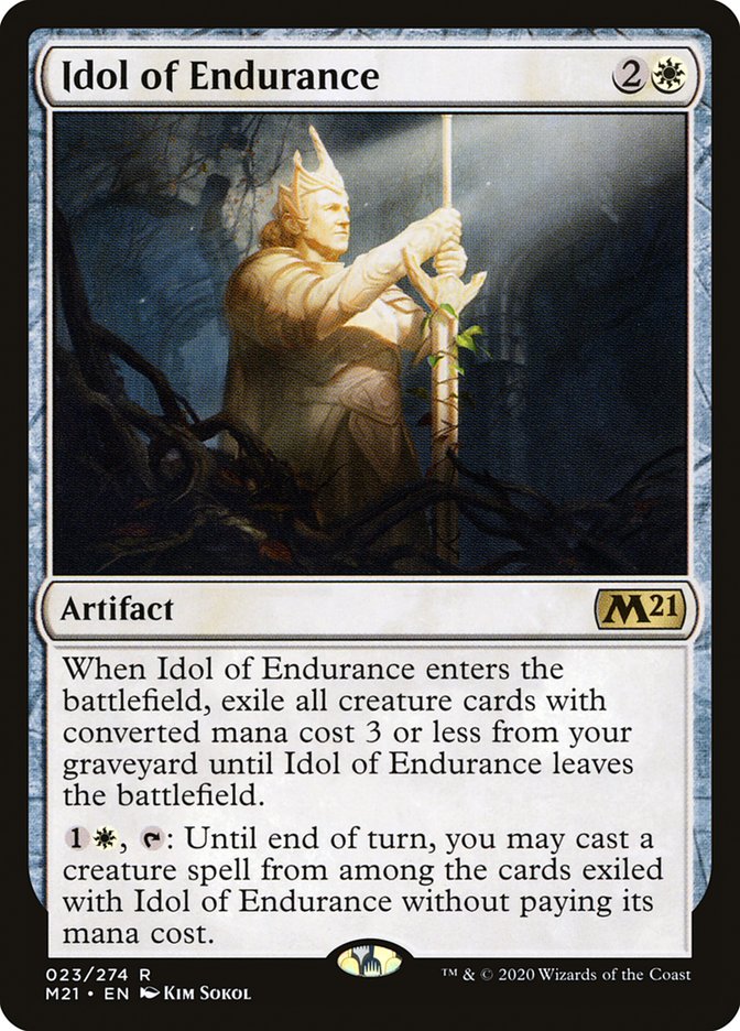 Idol of Endurance [Core Set 2021] | Card Citadel