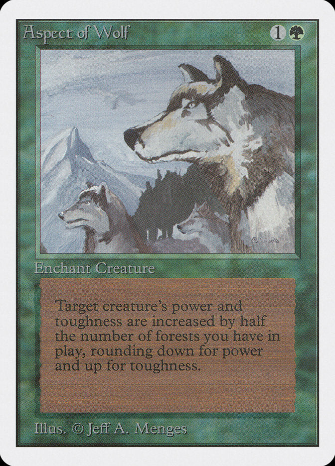 Aspect of Wolf [Unlimited Edition] | Card Citadel