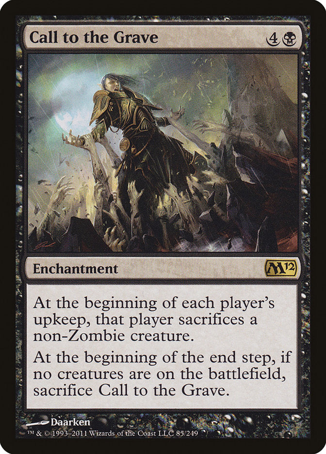 Call to the Grave [Magic 2012] | Card Citadel