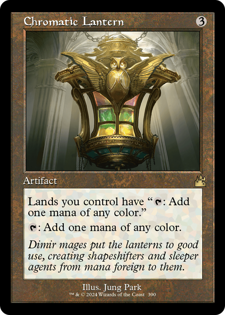 Chromatic Lantern (Retro Frame) [Ravnica Remastered] | Card Citadel