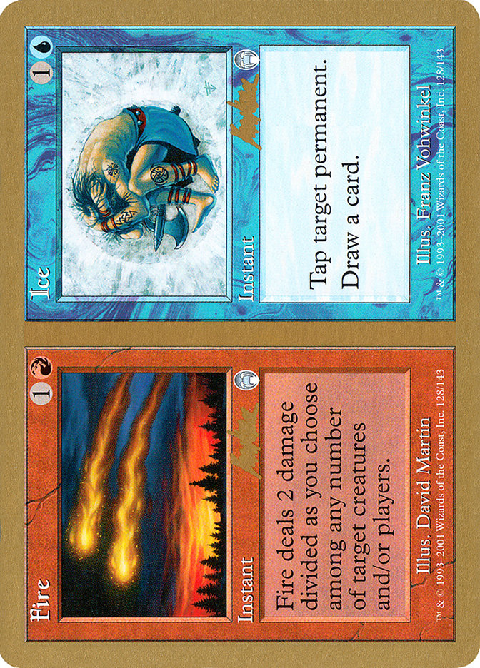 Fire // Ice (Brian Kibler) [World Championship Decks 2002] | Card Citadel