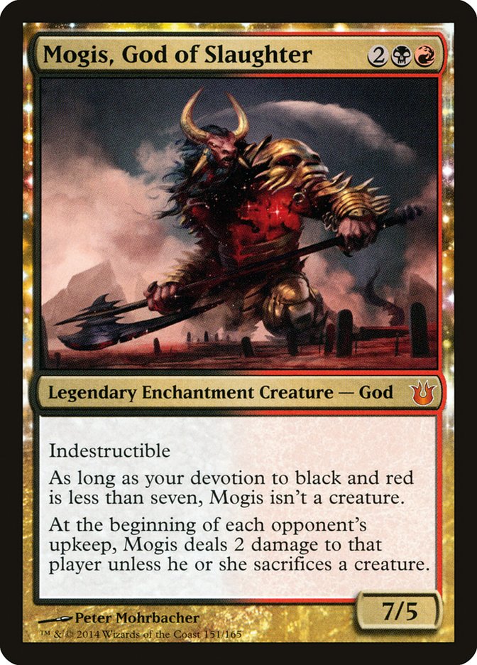 Mogis, God of Slaughter [Born of the Gods] | Card Citadel