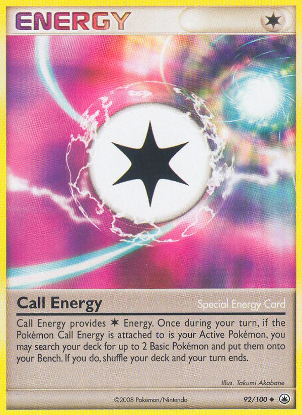 Call Energy (92/100) [Diamond & Pearl: Majestic Dawn] | Card Citadel