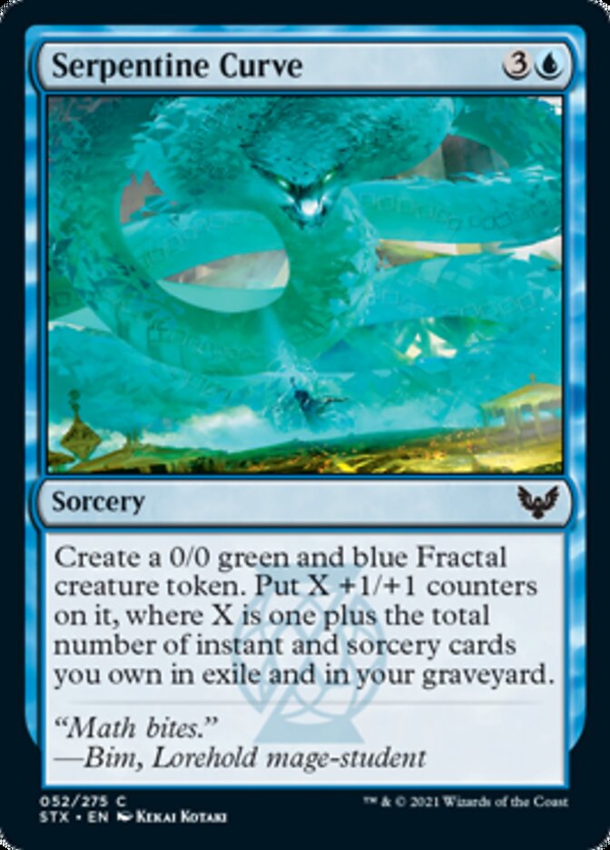 Serpentine Curve [Strixhaven: School of Mages] | Card Citadel