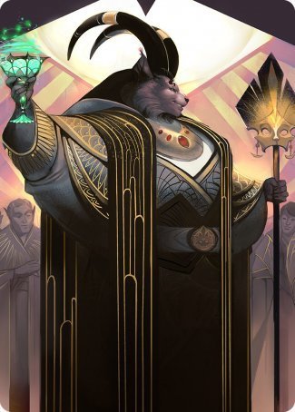 Jetmir, Nexus of Revels 2 Art Card [Streets of New Capenna Art Series] | Card Citadel