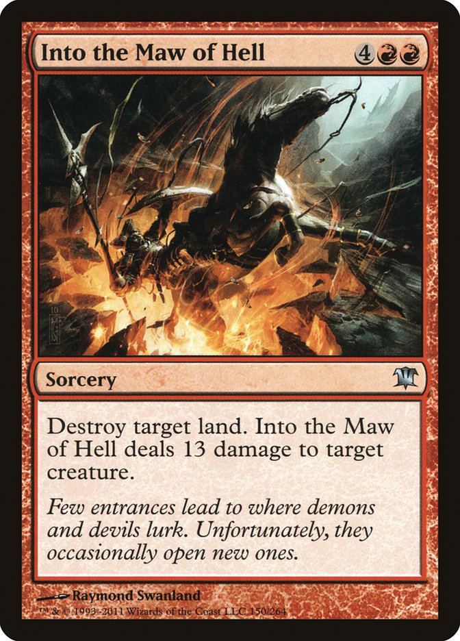 Into the Maw of Hell [Innistrad] | Card Citadel