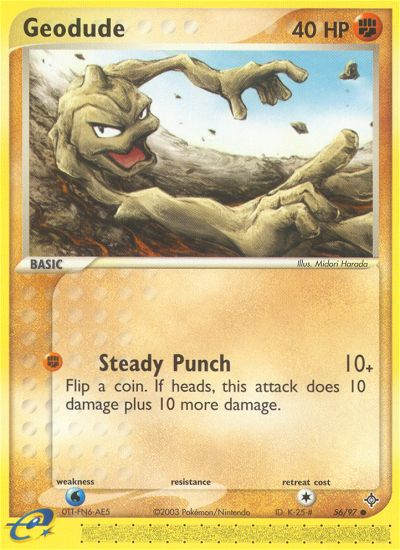 Geodude (56/97) [EX: Dragon] | Card Citadel