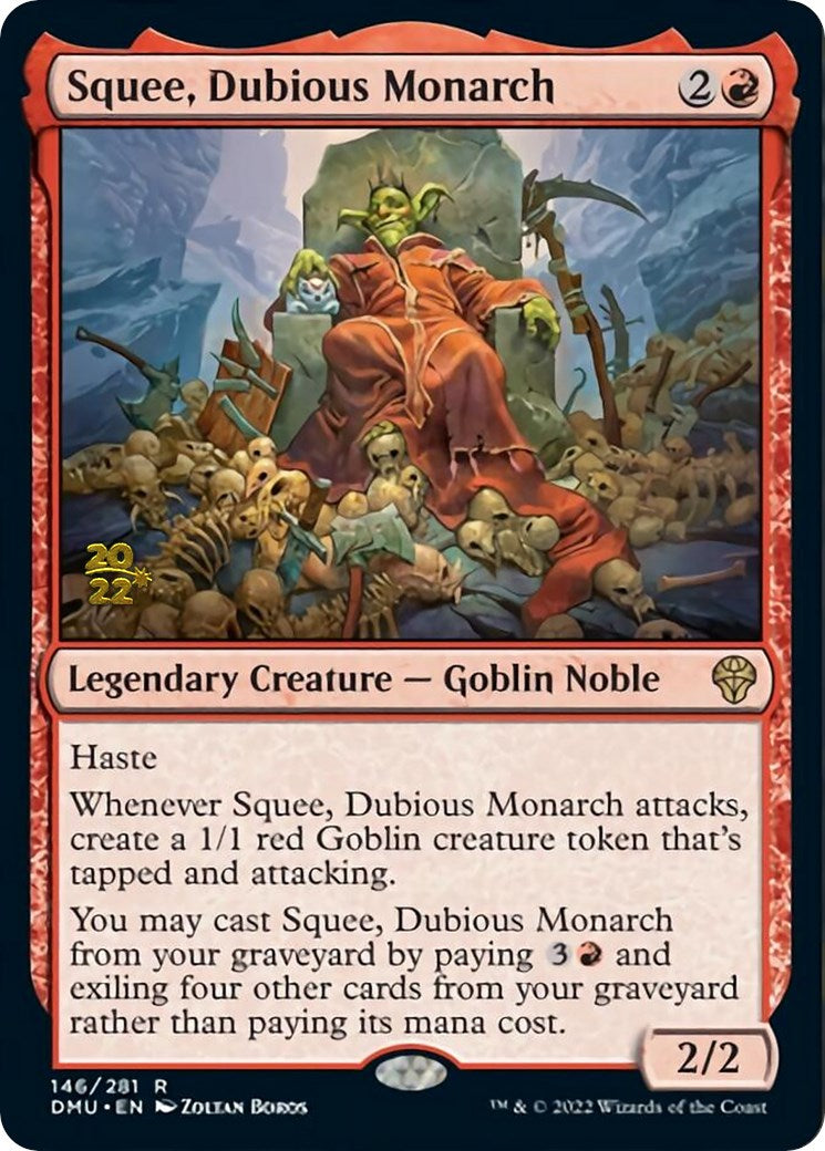 Squee, Dubious Monarch [Dominaria United Prerelease Promos] | Card Citadel