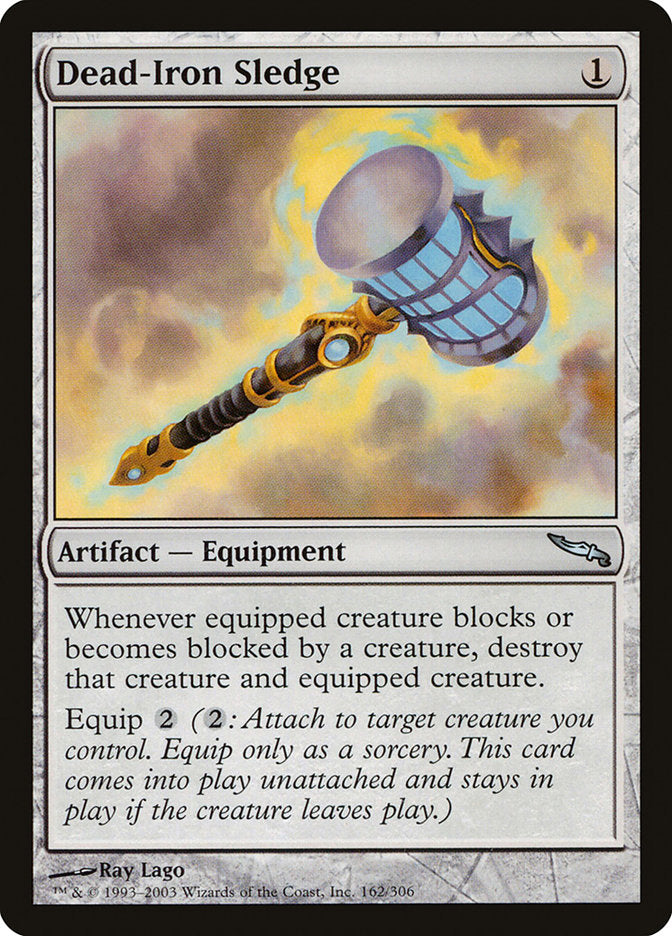 Dead-Iron Sledge [Mirrodin] | Card Citadel