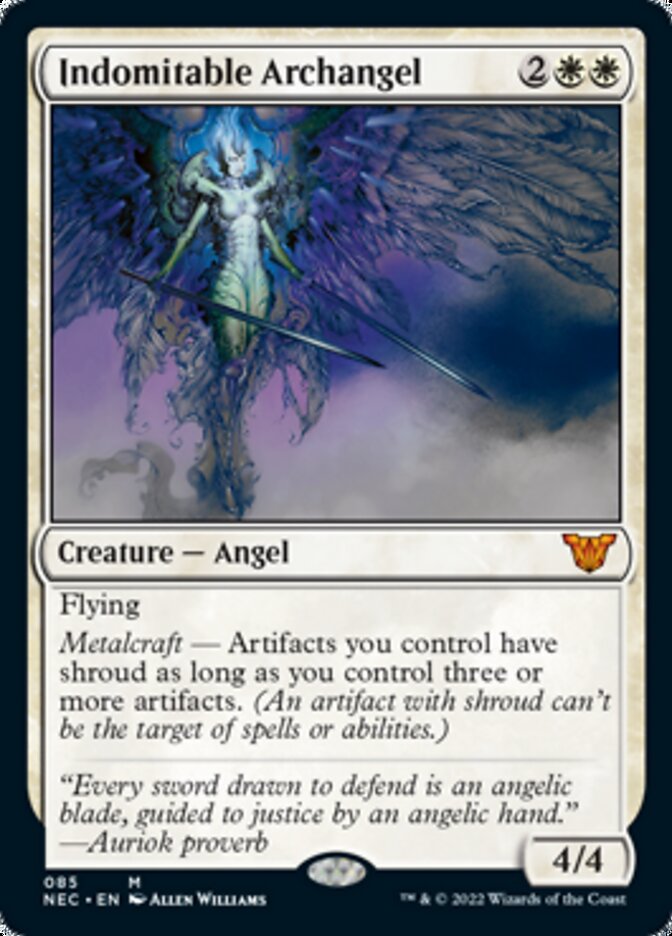 Indomitable Archangel [Kamigawa: Neon Dynasty Commander] | Card Citadel