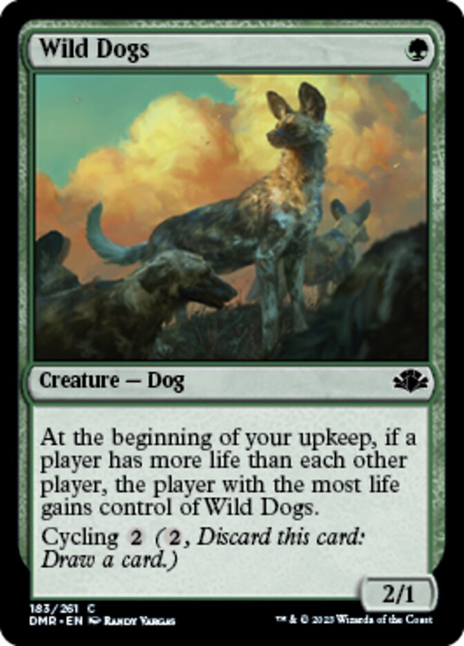 Wild Dogs [Dominaria Remastered] | Card Citadel