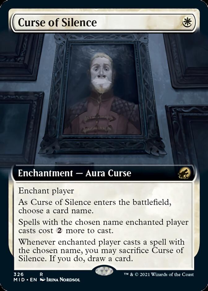 Curse of Silence (Extended) [Innistrad: Midnight Hunt] | Card Citadel