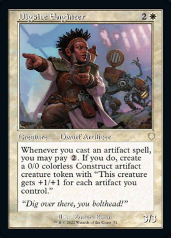 Digsite Engineer (Retro) [The Brothers' War Commander] | Card Citadel