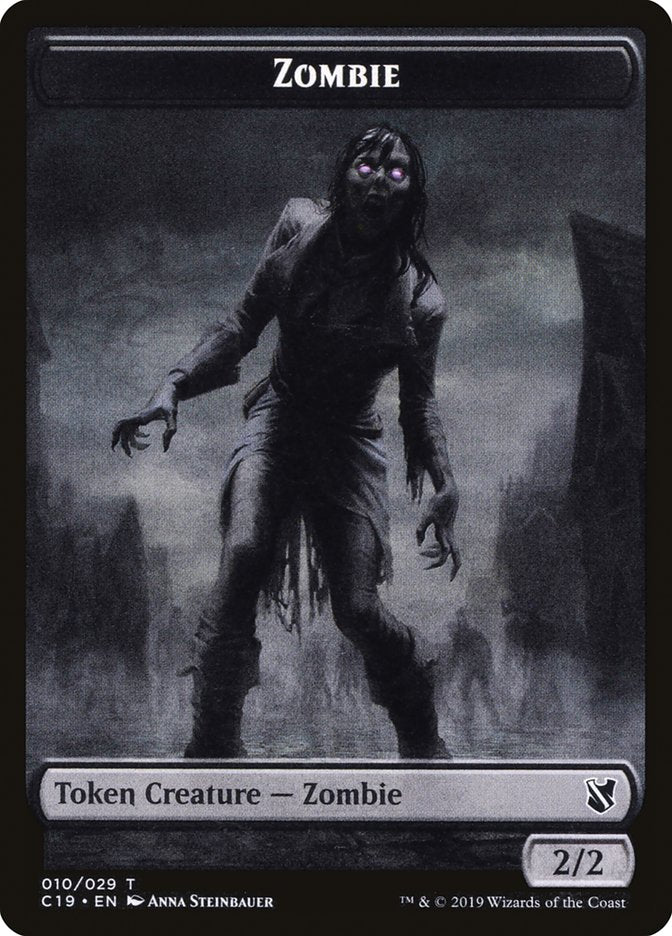 Zombie (010/029) [Commander 2019 Tokens] | Card Citadel