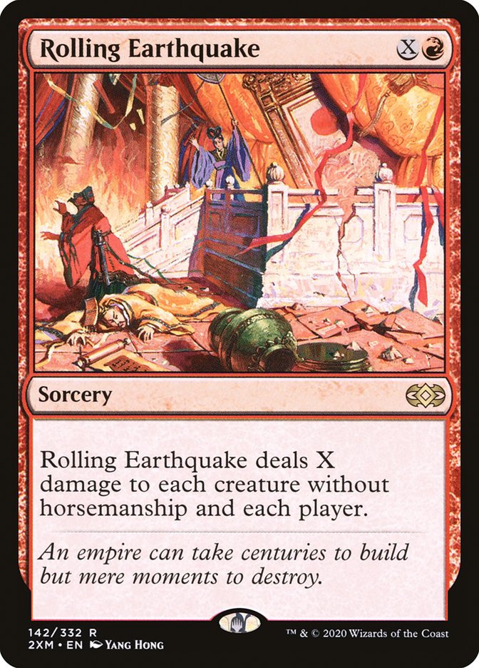 Rolling Earthquake [Double Masters] | Card Citadel