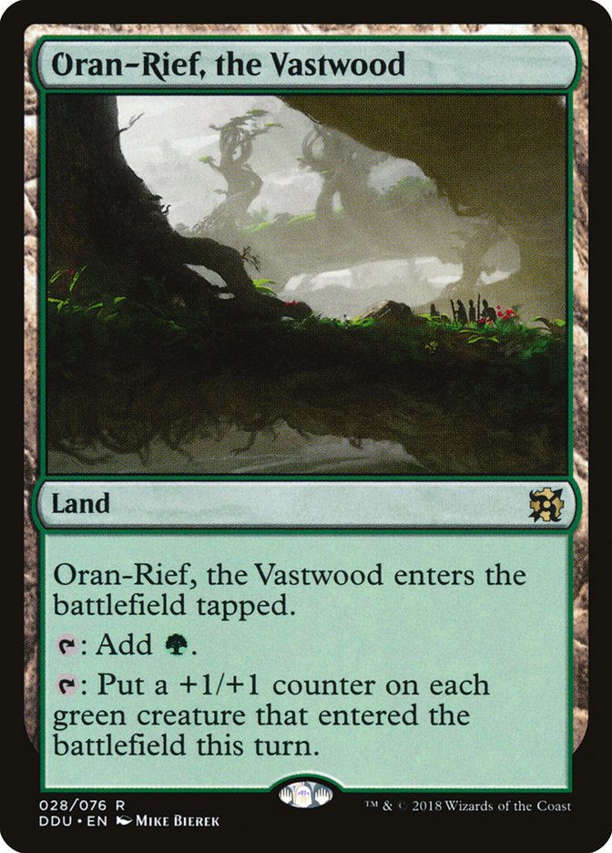 Oran-Rief, the Vastwood [Duel Decks: Elves vs. Inventors] | Card Citadel