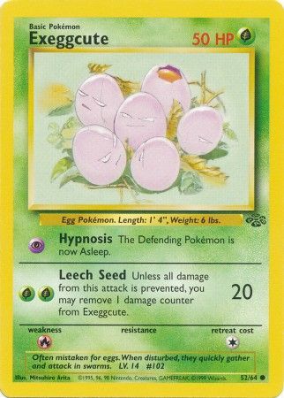 Exeggcute (52/64) [Jungle Unlimited] | Card Citadel