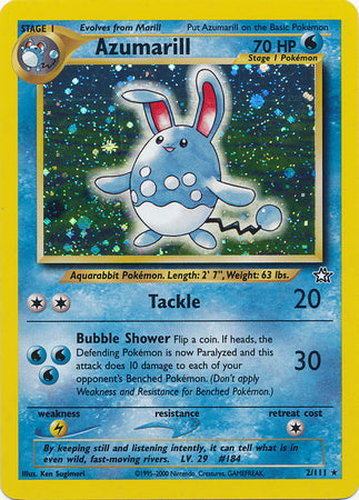 Azumarill (2/111) [Neo Genesis Unlimited] | Card Citadel