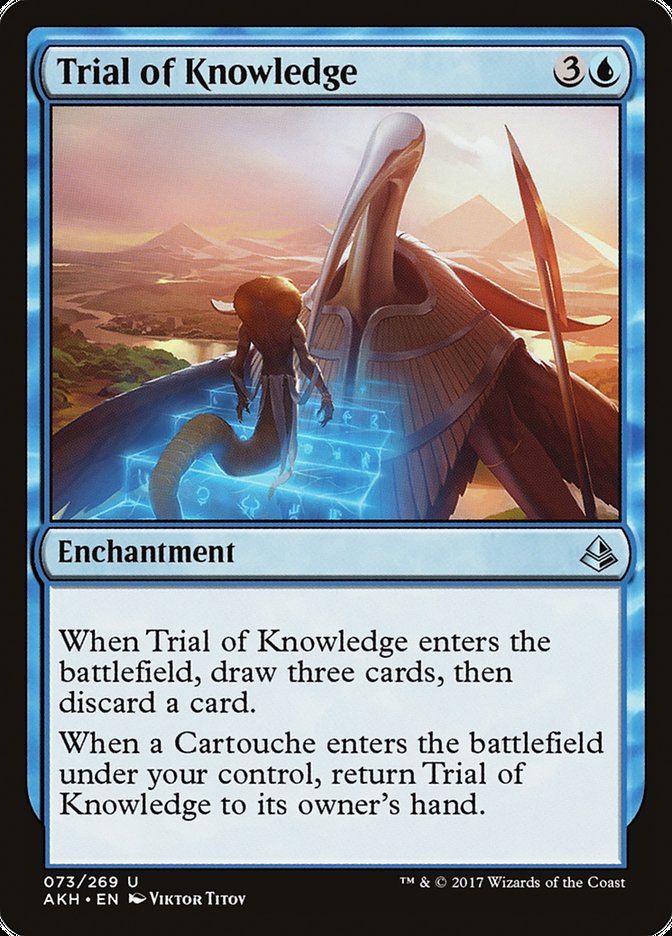 Trial of Knowledge [Amonkhet] | Card Citadel