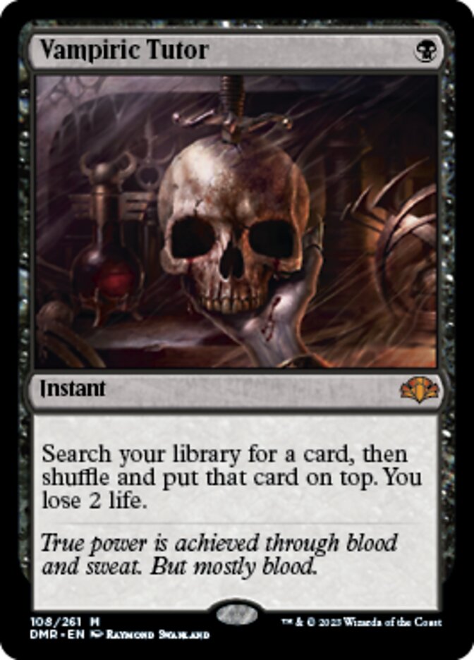 Vampiric Tutor [Dominaria Remastered] | Card Citadel