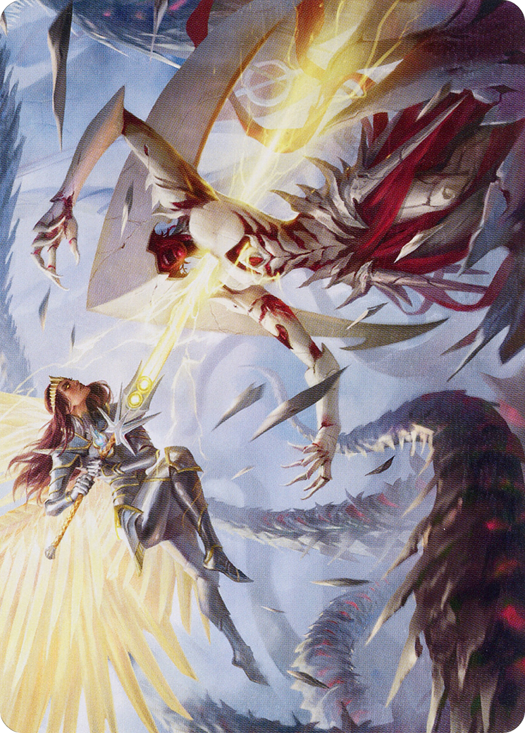 Elspeth's Smite Art Card [March of the Machine Art Series] | Card Citadel