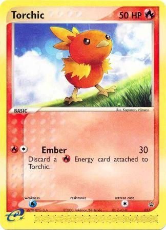 Torchic (017) (Non-Holo) [Nintendo: Black Star Promos] | Card Citadel