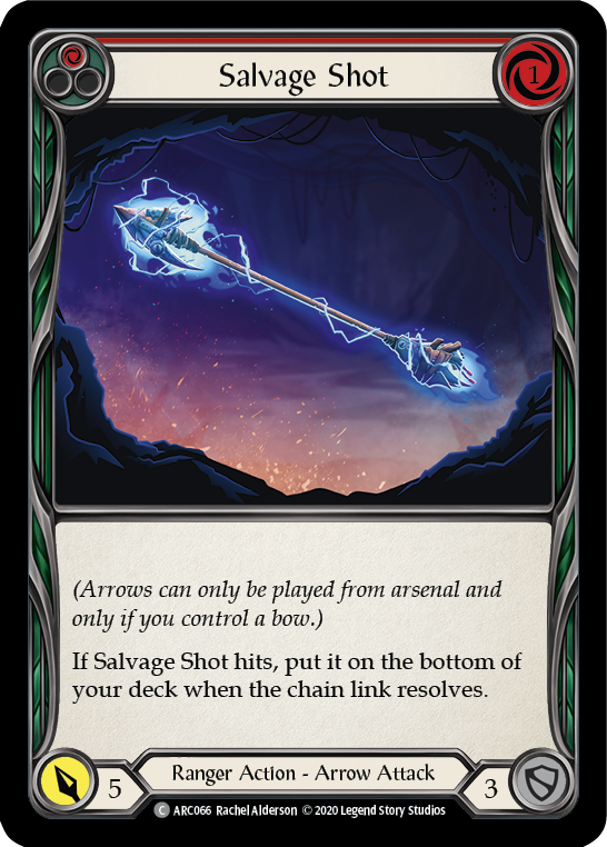 Salvage Shot (Red) [ARC066] Unlimited Rainbow Foil | Card Citadel