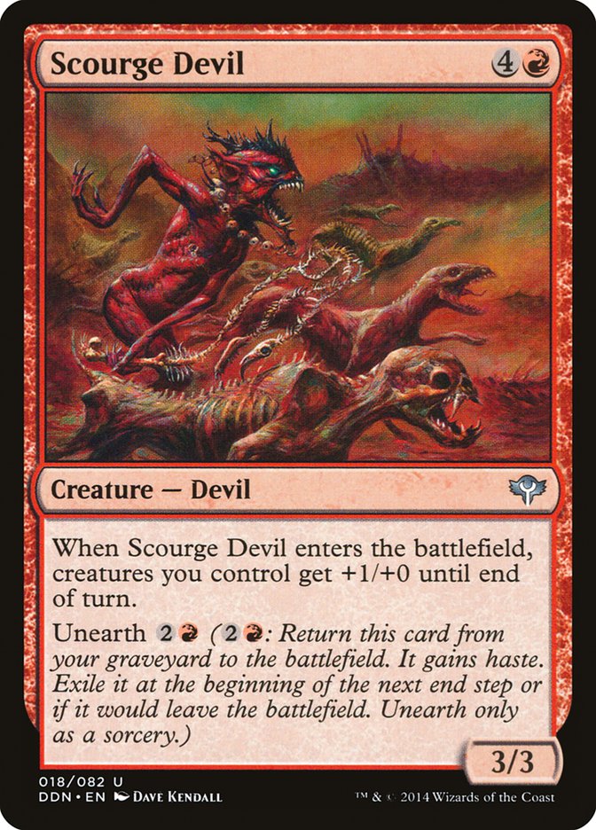 Scourge Devil [Duel Decks: Speed vs. Cunning] | Card Citadel