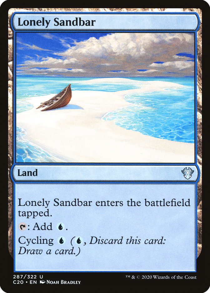 Lonely Sandbar [Commander 2020] | Card Citadel
