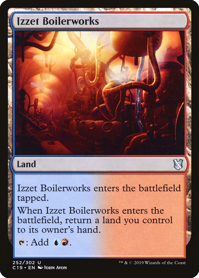 Izzet Boilerworks [Commander 2019] | Card Citadel