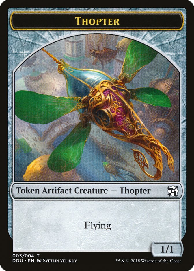 Thopter (003/004) [Duel Decks: Elves vs. Inventors Tokens] | Card Citadel