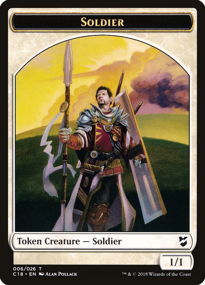 Soldier [Commander 2018 Tokens] | Card Citadel