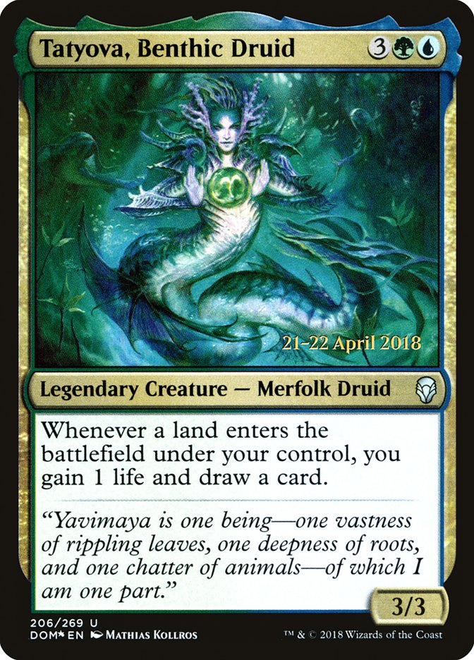 Tatyova, Benthic Druid [Dominaria Promos] | Card Citadel