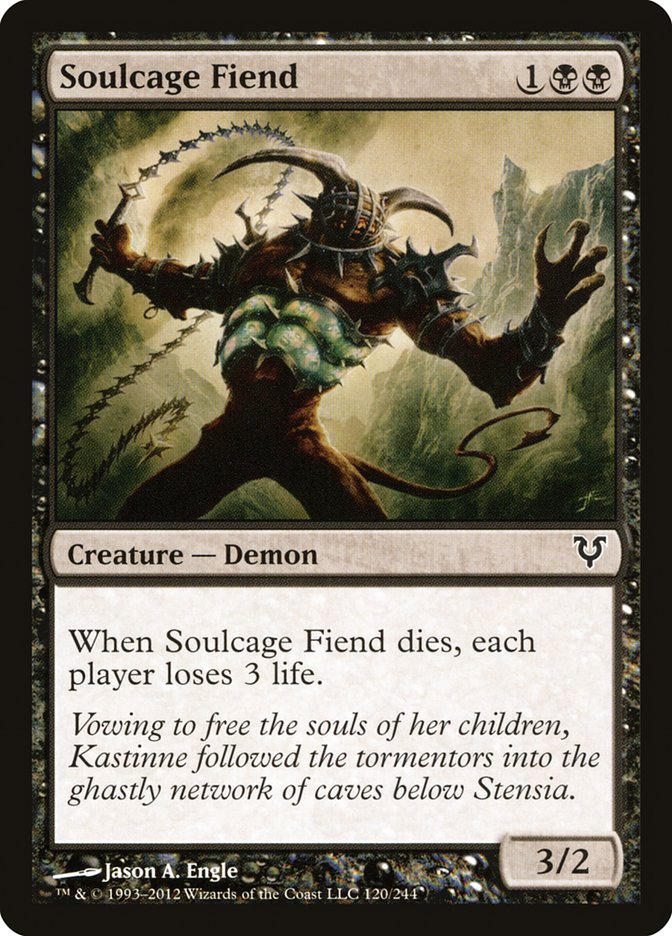 Soulcage Fiend [Avacyn Restored] | Card Citadel